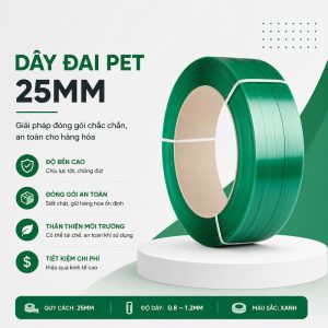 Dây Đai PET 25mm